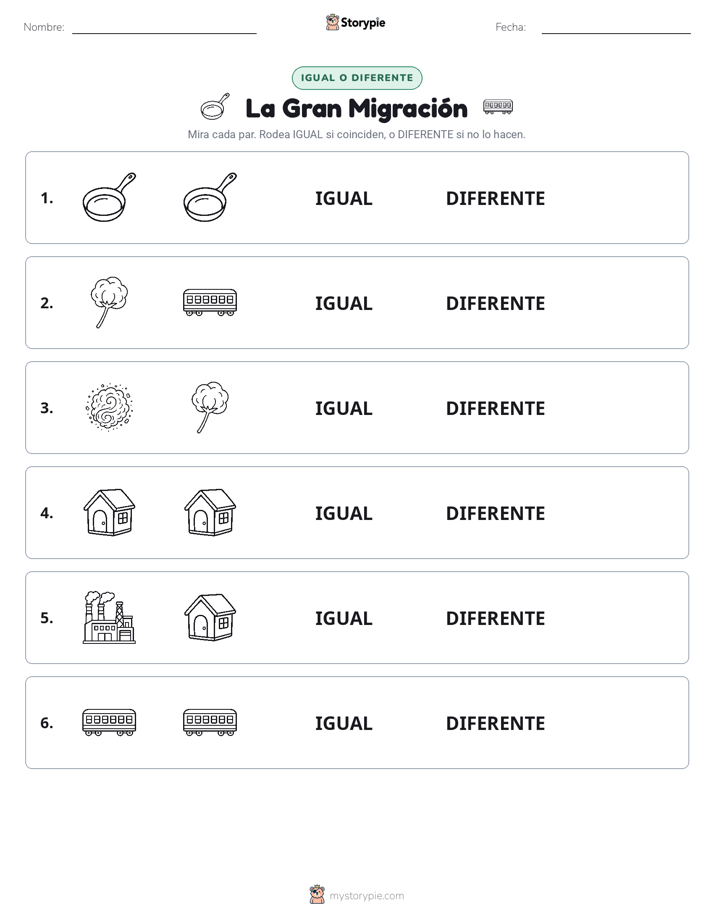 Igual o Diferente