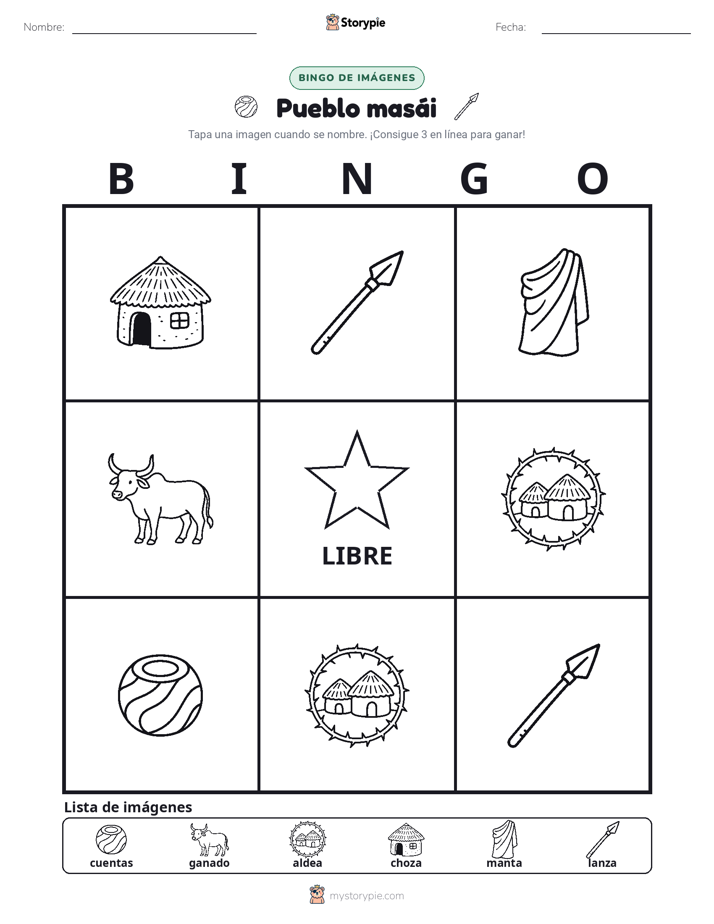 Bingo de Imágenes