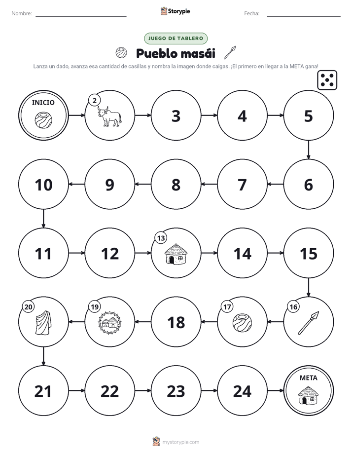 Juego de Rueda y Avanza