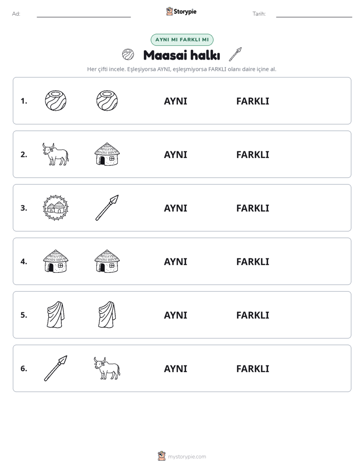 Aynı mı Farklı mı