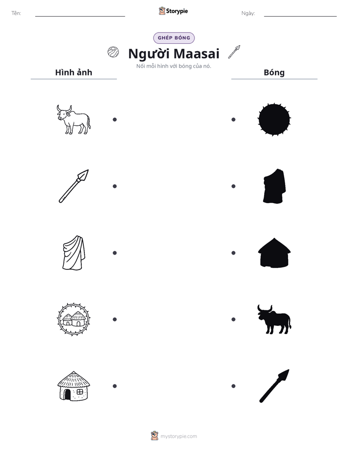 Ghép Hình Bóng