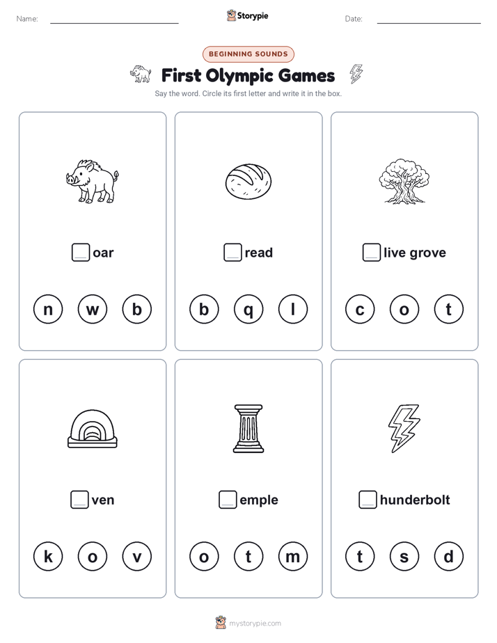 Beginning Sounds