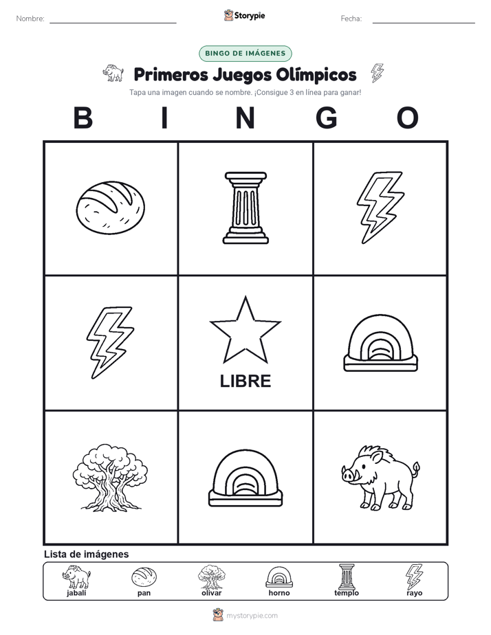 Bingo de Imágenes