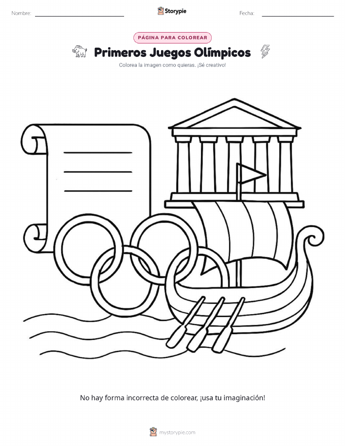 Página para Colorear