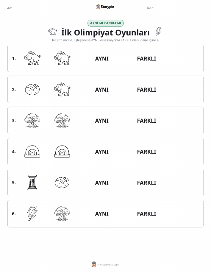 Aynı mı Farklı mı