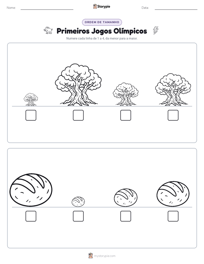 Ordem de Tamanho
