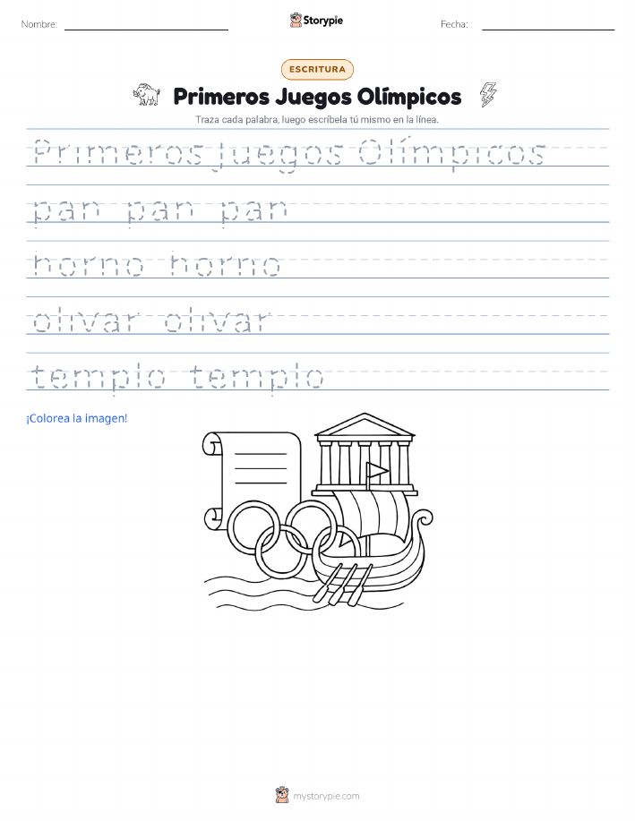 Práctica de Escritura