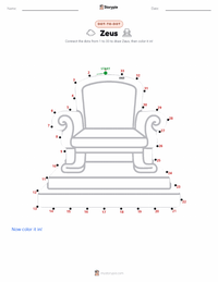 Zeus printable worksheet preview