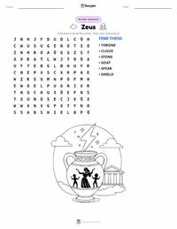 Zeus printable worksheet preview