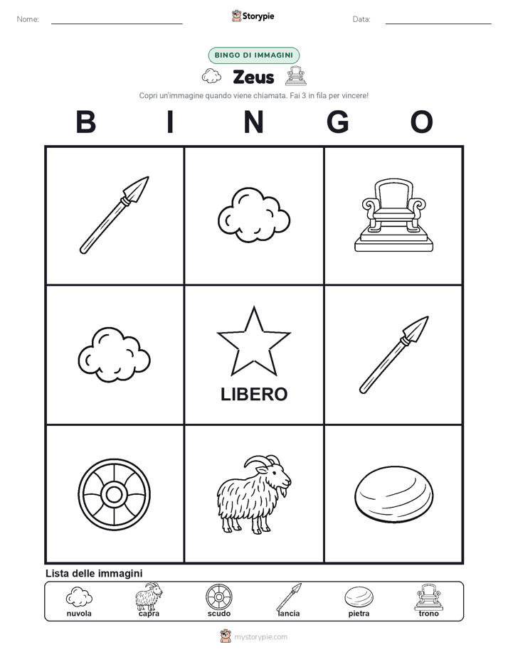 Bingo delle Immagini