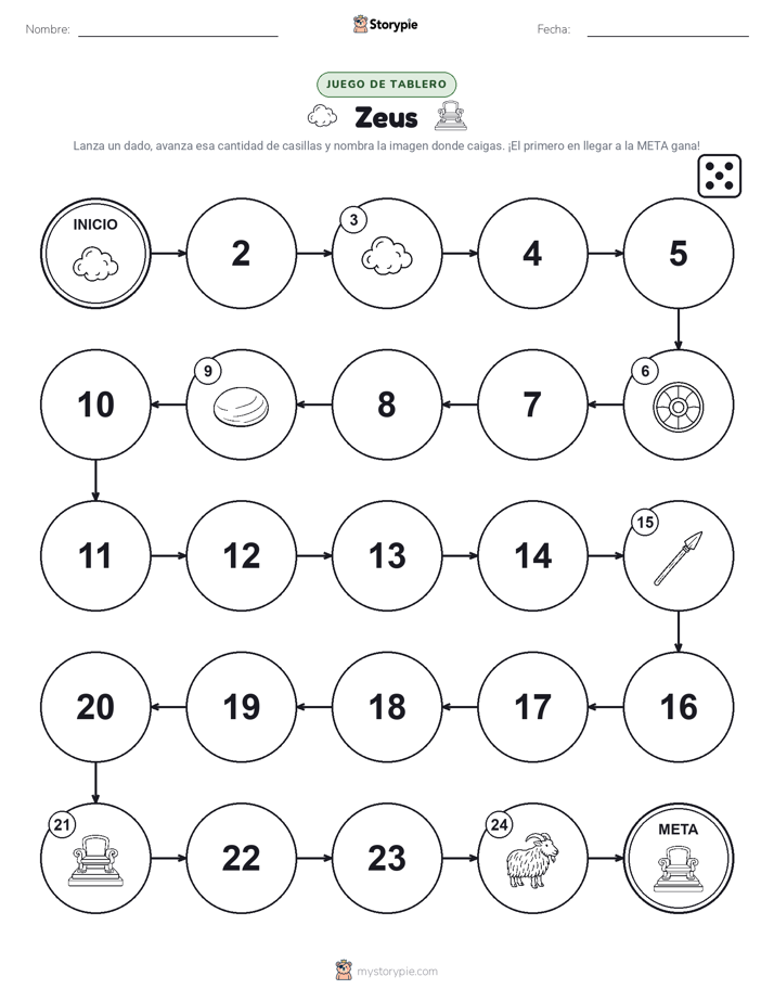 Juego de Rueda y Avanza