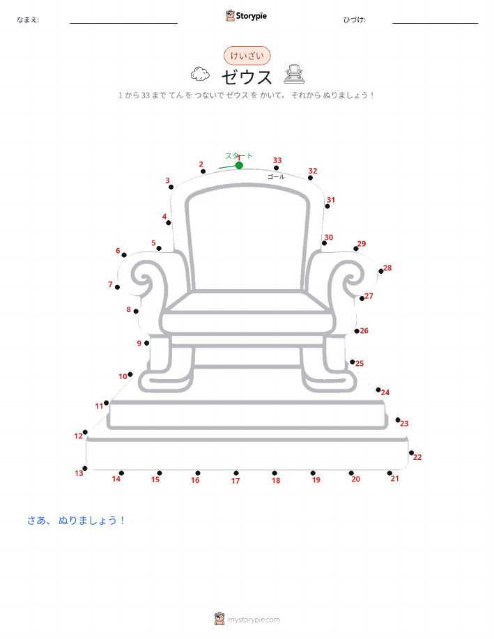 点つなぎ
