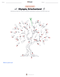 Olympia, Griechenland druckbare Arbeitsblatt Vorschau