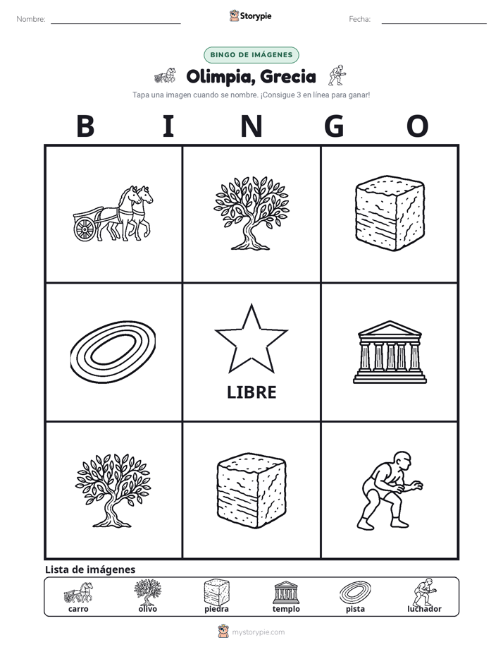 Bingo de Imágenes