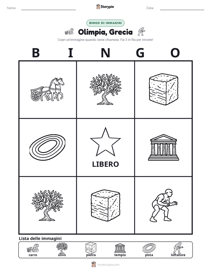 Bingo delle Immagini