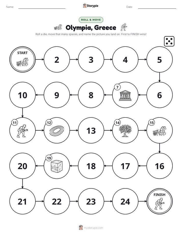Roll & Move Game