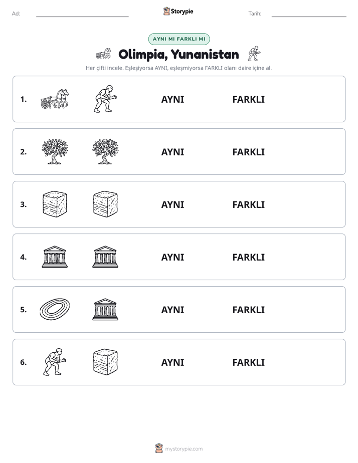 Aynı mı Farklı mı