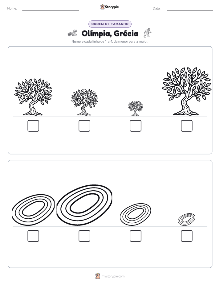 Ordem de Tamanho