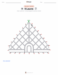Anteprima della scheda stampabile di Il Louvre