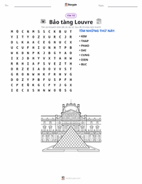 Xem trước tài liệu in sẵn Bảo tàng Louvre