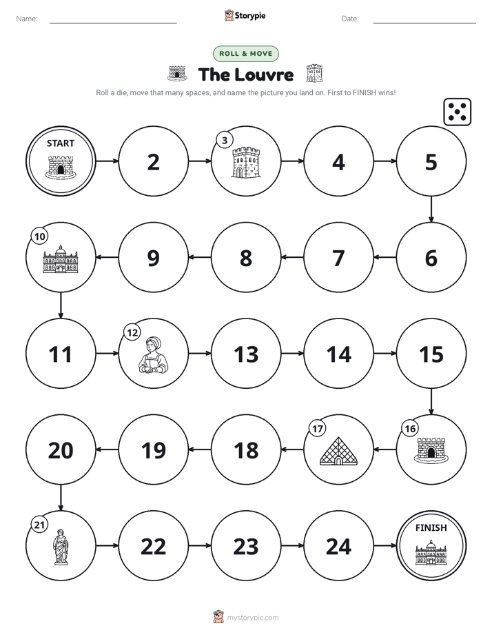 Roll & Move Game