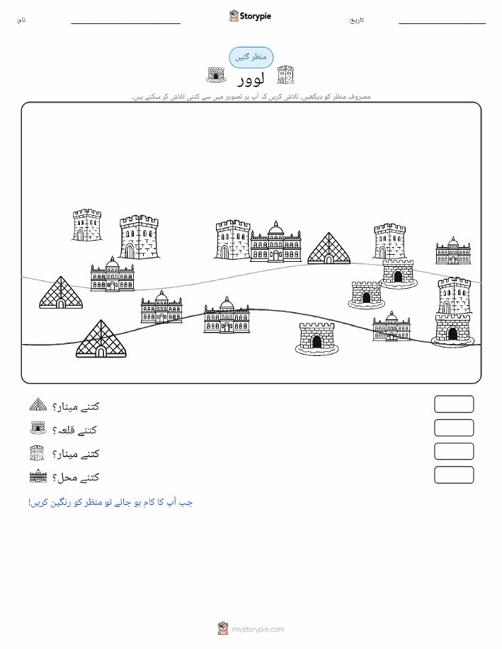 گنتی کا منظر