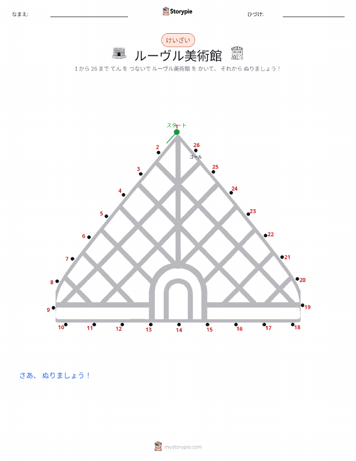 点つなぎ