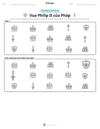 Xem trước tài liệu in sẵn Vua Philip II của Pháp