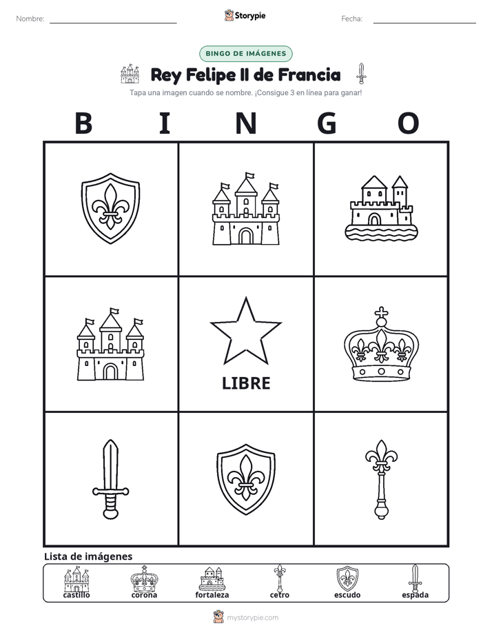 Bingo de Imágenes