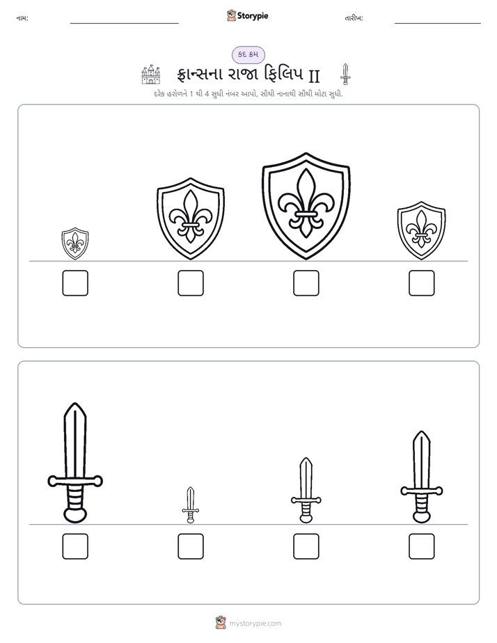 આકાર ક્રમ