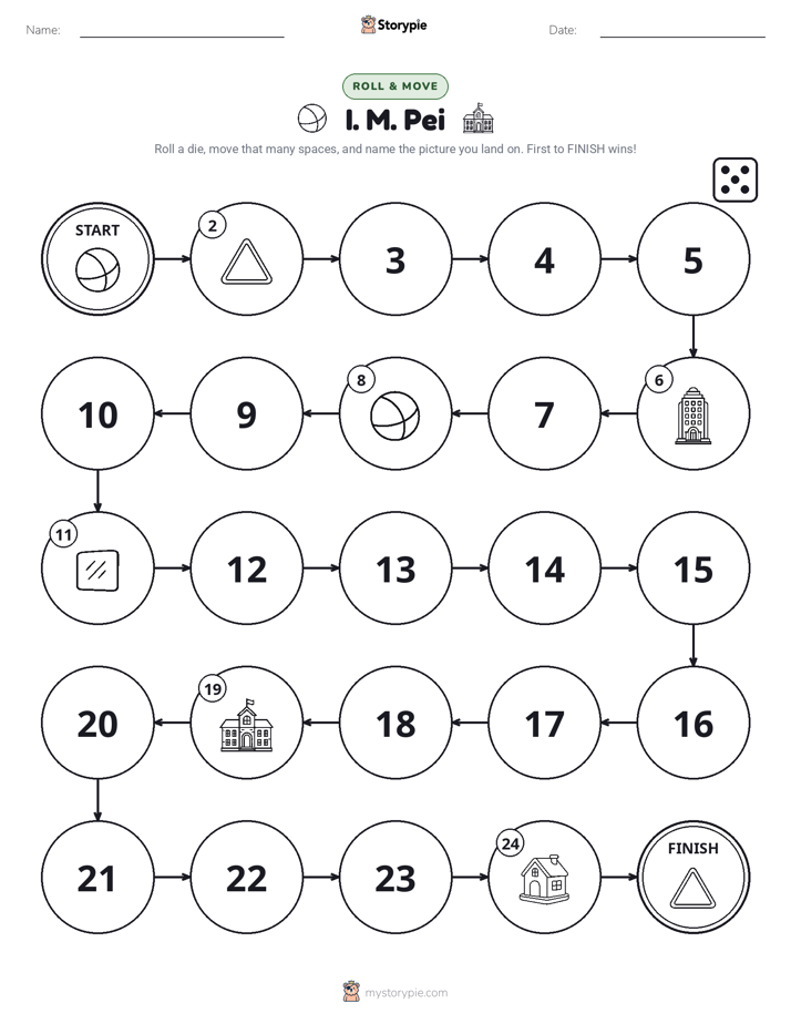 Roll & Move Game