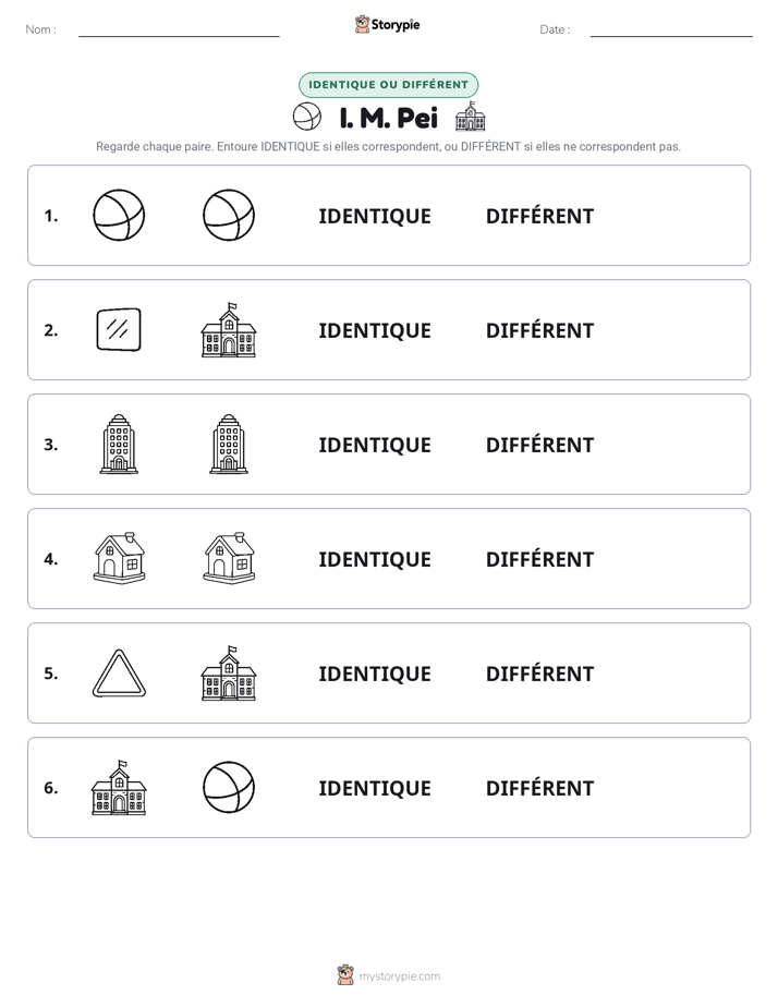 Identique ou Différent