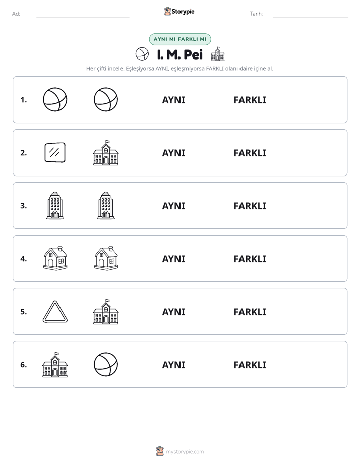 Aynı mı Farklı mı