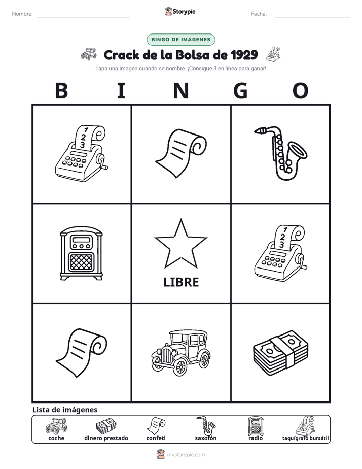 Bingo de Imágenes