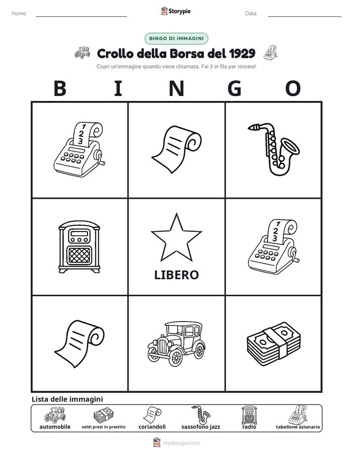Bingo delle Immagini