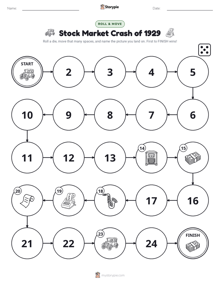 Roll & Move Game