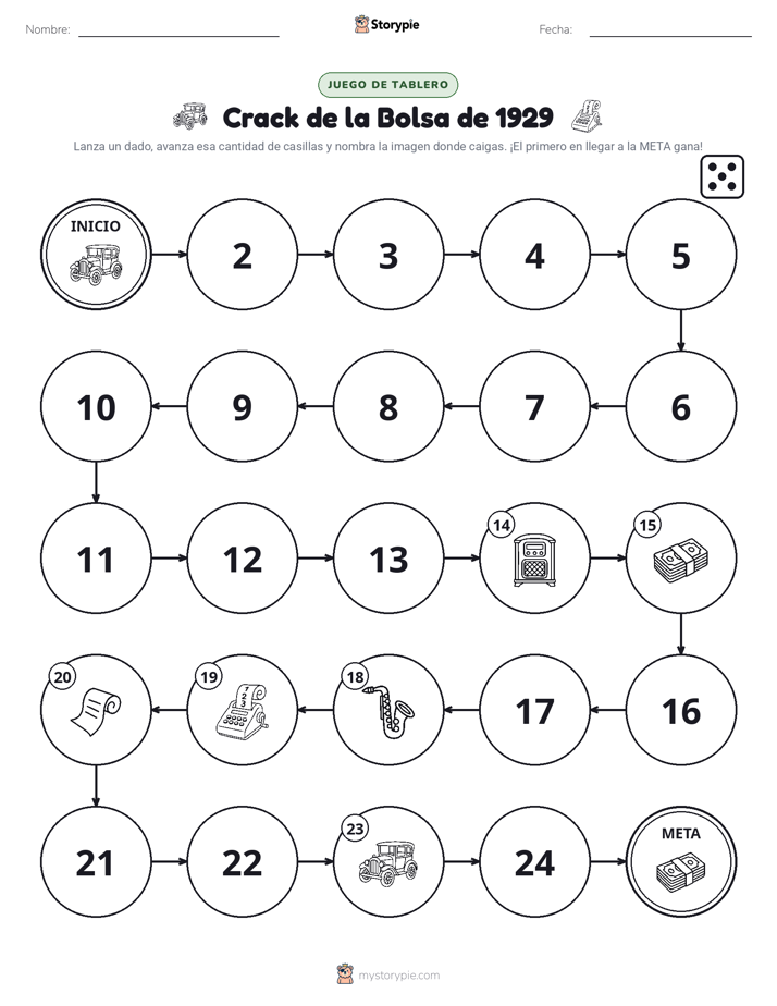 Juego de Rueda y Avanza
