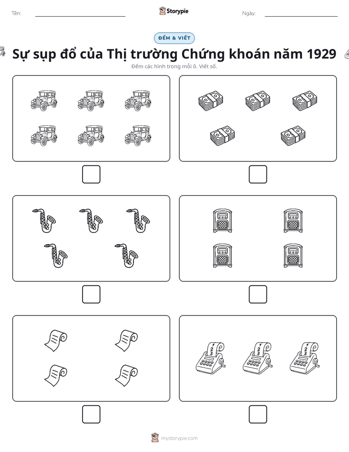 Đếm & Viết