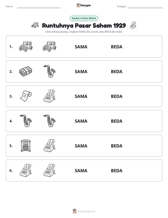 Sama atau Berbeda