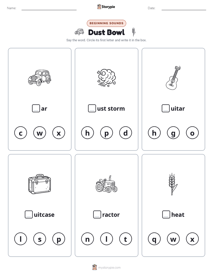 Beginning Sounds