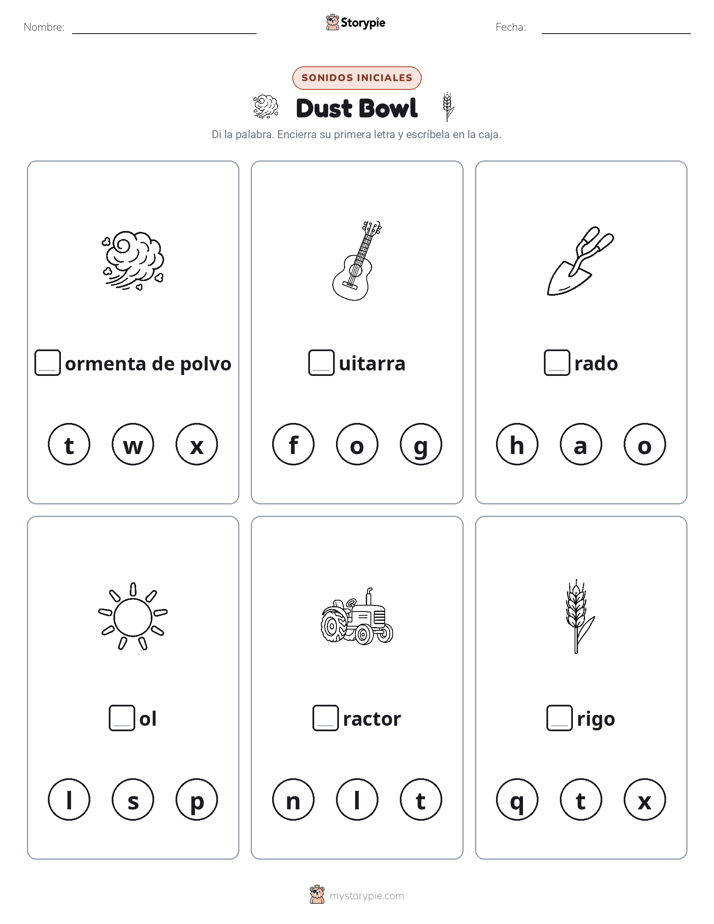 Sonidos Iniciales
