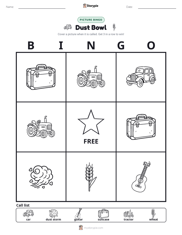 Picture Bingo
