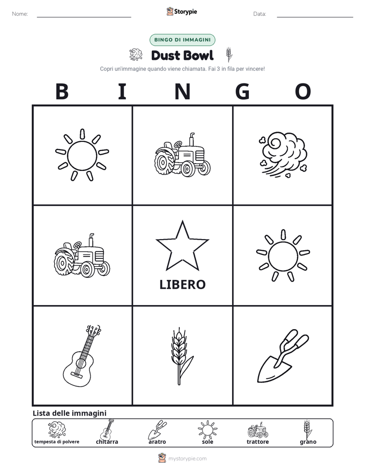 Bingo delle Immagini