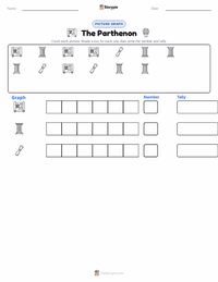 The Parthenon printable worksheet preview