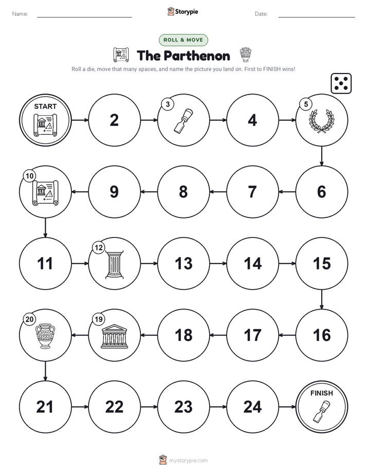 Roll & Move Game
