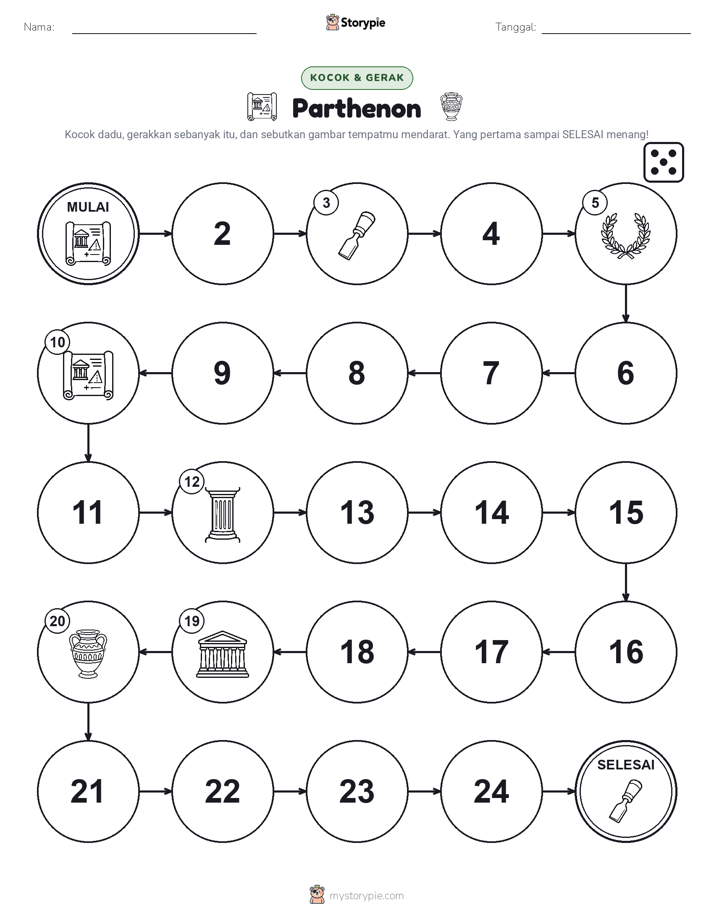 Permainan Gulung & Pindah