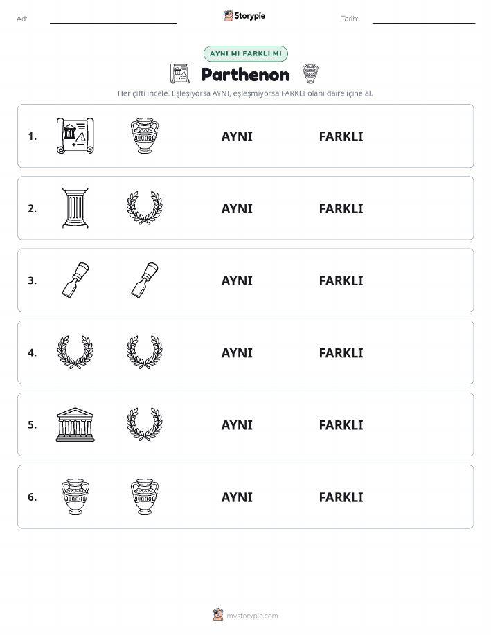 Aynı mı Farklı mı