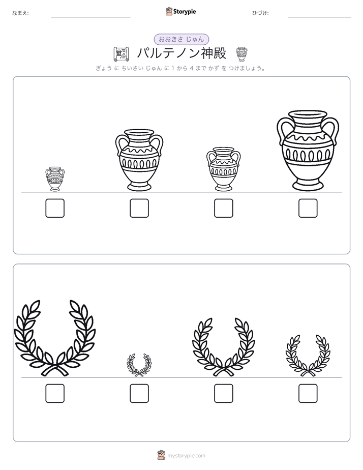 サイズ順