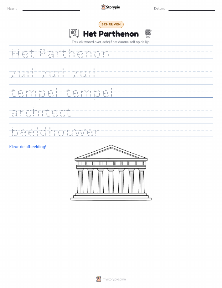 Schrijf Oefening