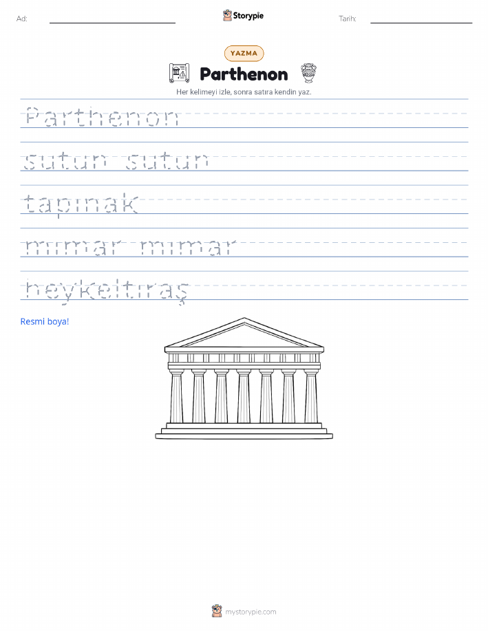 Yazma Pratiği